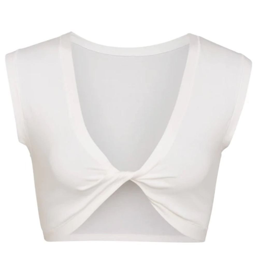 SKIMS twist crop top